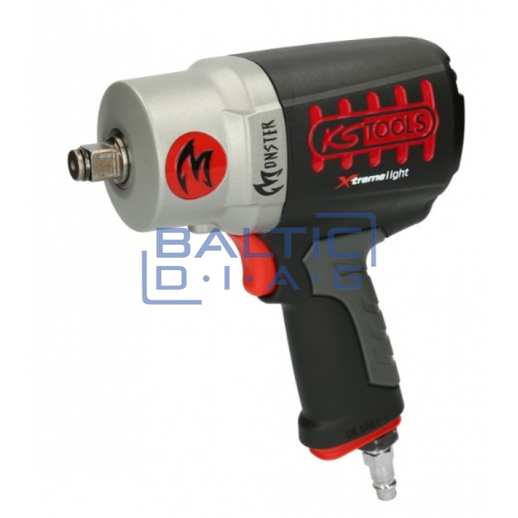 1/2" MONSTER Xtremelight pneumatinis suktuvas, 1690 Nm KS tools