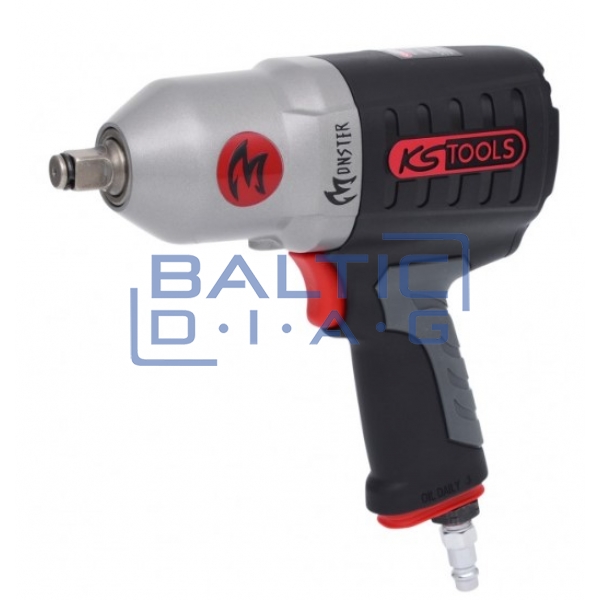 1/2 "MONSTER high performance pneumatic impact driver, 1690 Nm KS Tools