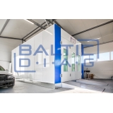 Painting chamber with gas heating BD-6400-G
