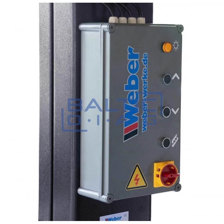 Electrohydraulic 2-post lift Weber Expert Series SJC-10XL - 4.5