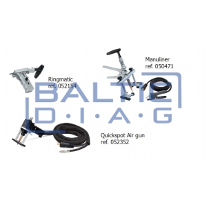 Sheet metal deformation straightening kit GYS Easyliner 39.02