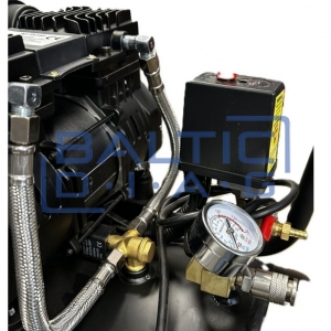 Oil-free air compressor 50 liters, 420 l/min 8 bar
