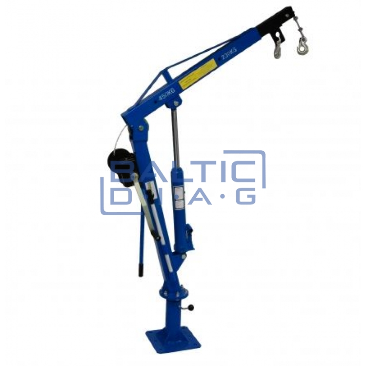 Pick-up crane with winch 450 kg