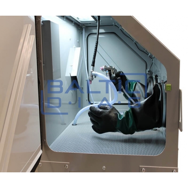 Sandblasting with side door 350L
