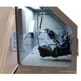 Sandblasting with side door 350L
