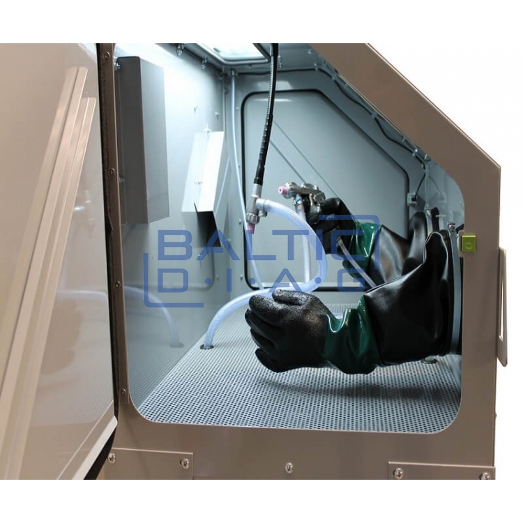 Sandblasting with side door 350L