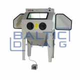 Sandblasting with side door 350L