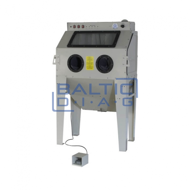 Sandblasting with side door 350L