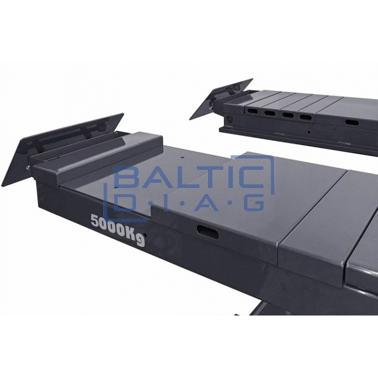 Platforminis žirklinis keltuvas ratų suvedimui Weber DSH-5000