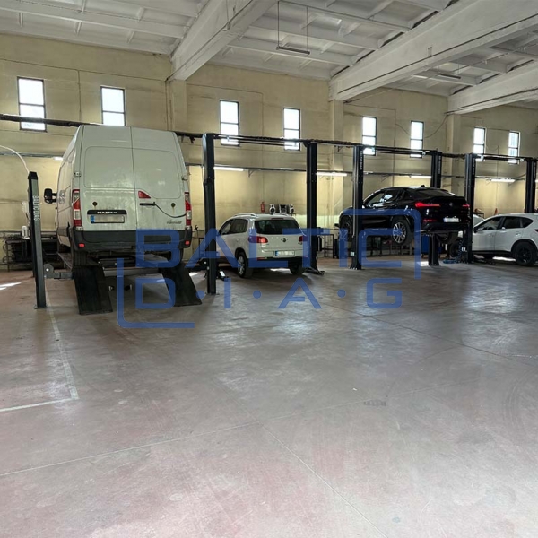 Four post lift wheel alignment ready 5 ton BD-5AL