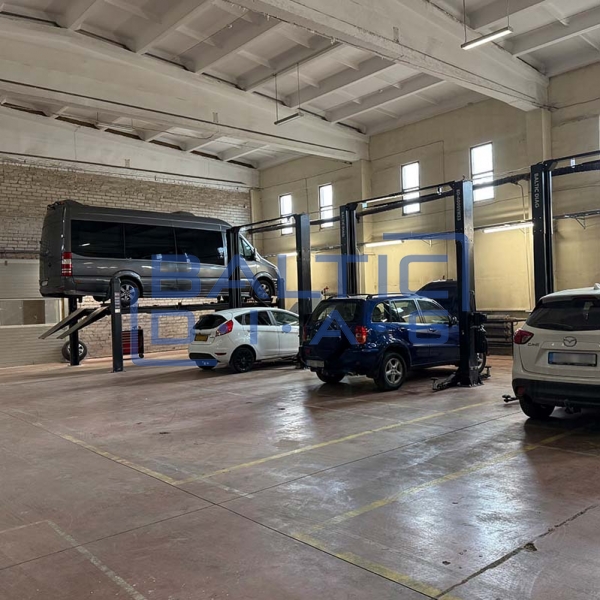 Four post lift wheel alignment ready 5 ton BD-5AL