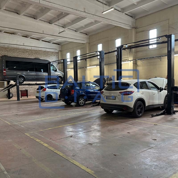 Four post lift wheel alignment ready 5 ton BD-5AL