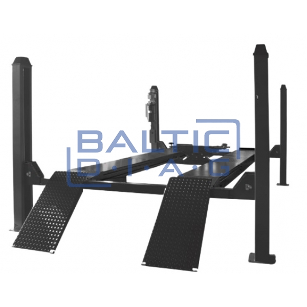 Four post lift wheel alignment ready 5 ton BD-5AL