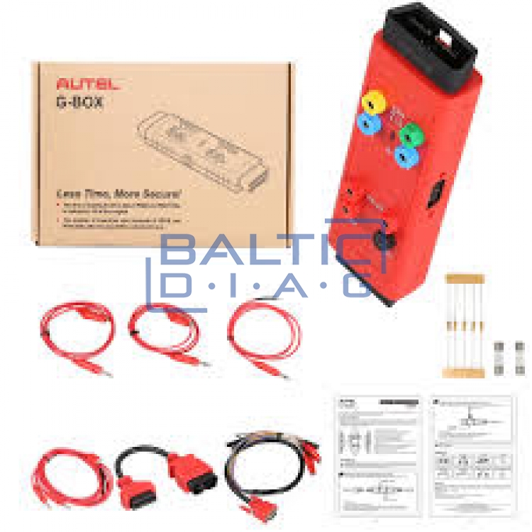 Raktų programavimo įrankis Autel G-BOX3 skirtas Mercedes All-key-lost sprendimui