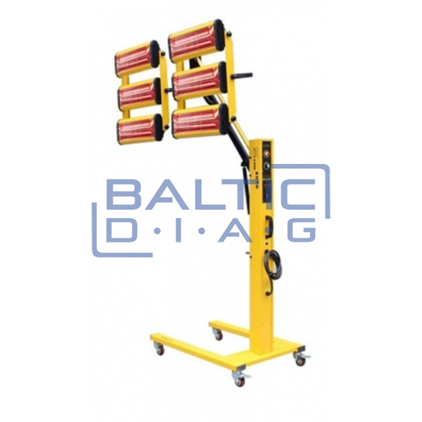 Mobile infrared paint dryer BD-6AL
