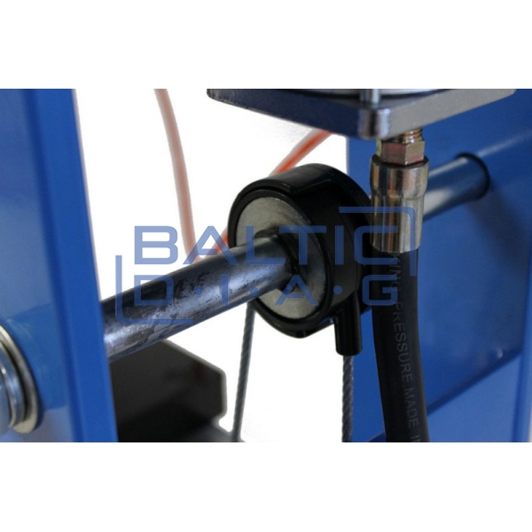 Shop press air hydraulic 75 ton