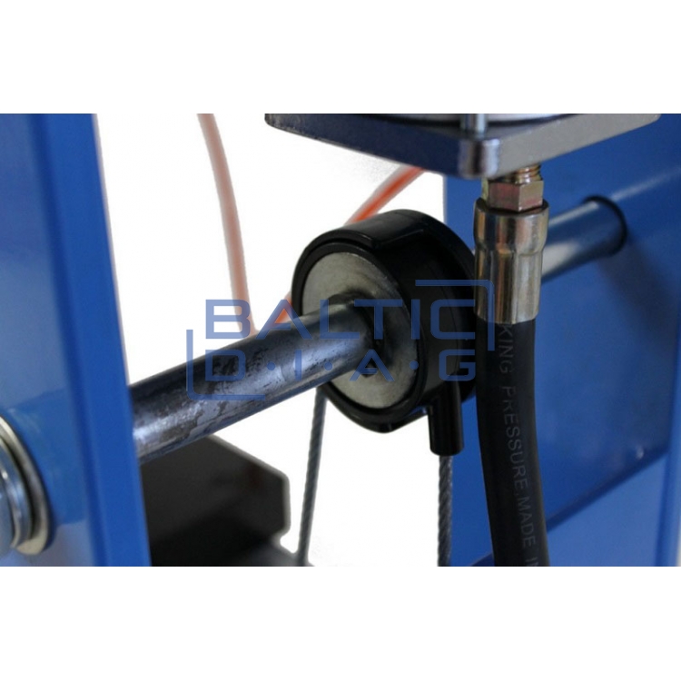 Shop press air hydraulic 75 ton