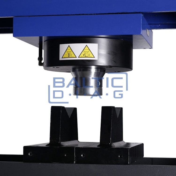 Shop press air hydraulic 75 ton