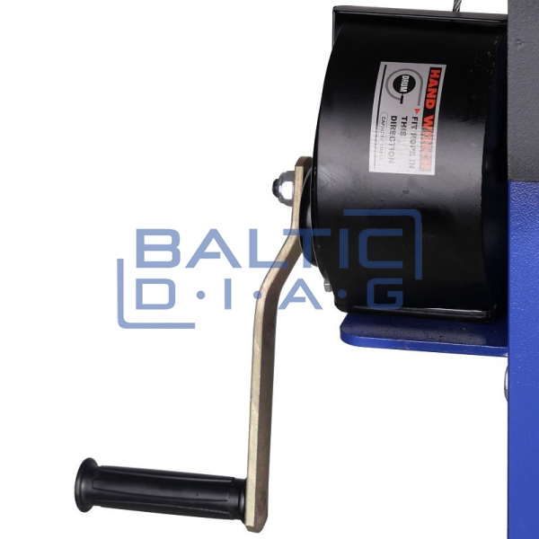 Shop press air hydraulic 75 ton