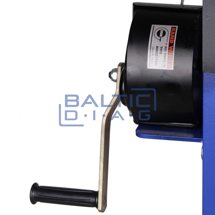 Shop press air hydraulic 75 ton