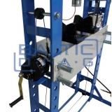 Shop press air hydraulic 75 ton
