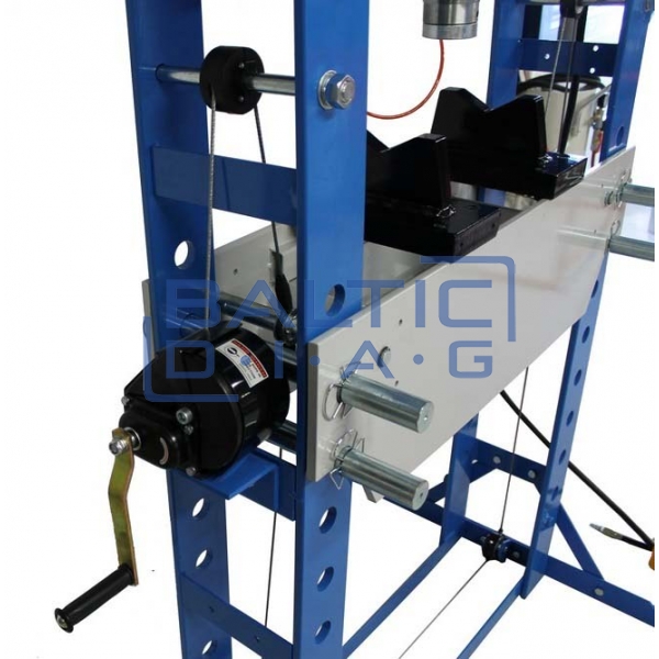 Shop press air hydraulic 75 ton