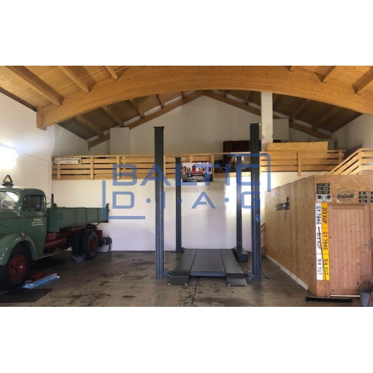 Extra high 3.75 meter double parking lift int-208-high-3.75