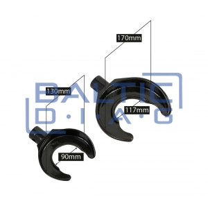 Pneumohydraulic Mcpherson spring clamp 1 ton Redats H-450