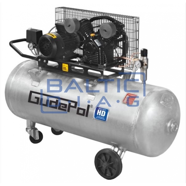 Gudepol stūmoklinis oro kompresorius 270L 510 L/min 10bar