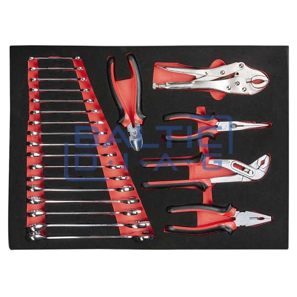 Tool trolley with 196 pcs. tool Redats