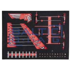Tool trolley with 196 pcs. tool Redats