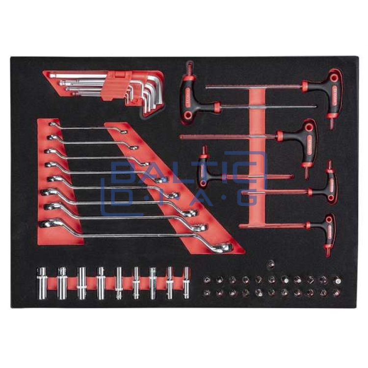 Tool trolley with 196 pcs. tool Redats