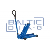 Hidraulinis domkratas su ratukais AC Hydraulic (2t) žemo profilio, 80 - 495 mm DK20Q