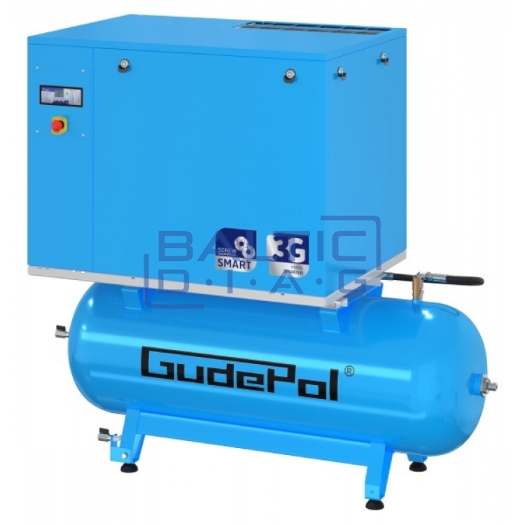 GudePol sraigtinis kompresorius 270l 800 l/min 8bar
