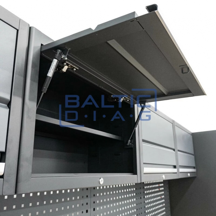 Professional 16-piece workshop cabinet system Weber 610