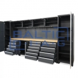 Professional 16-piece workshop cabinet system Weber 610