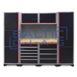 Professional workshop cabinet system Weber 9 pcs