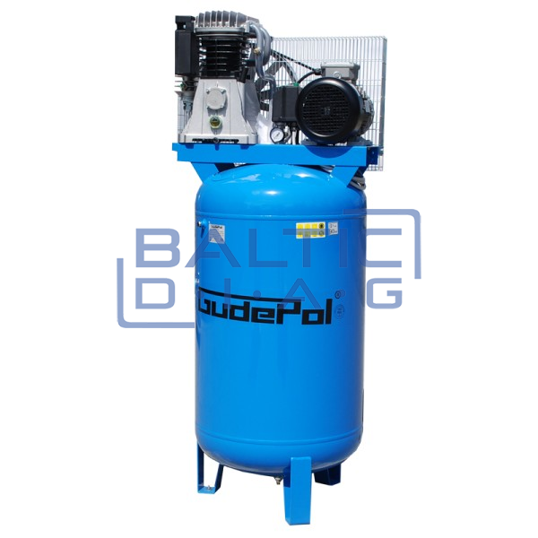 GudePol vertical air compressor 270L 830L / min 10bar