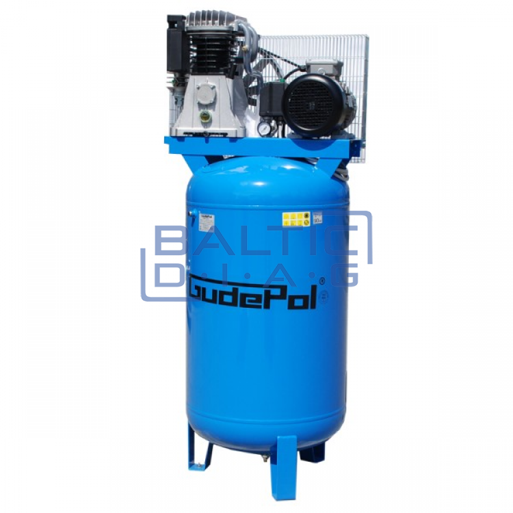 GudePol vertical air compressor 270L 830L / min 10bar