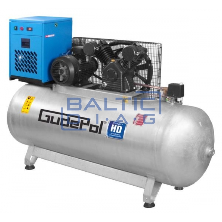 GudePol oro kompresorius su sausintuvu 500L 1200L/min 10bar