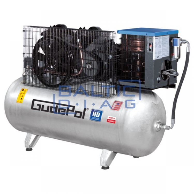 GudePol oro kompresorius su sausintuvu 270L 700L/min 10bar