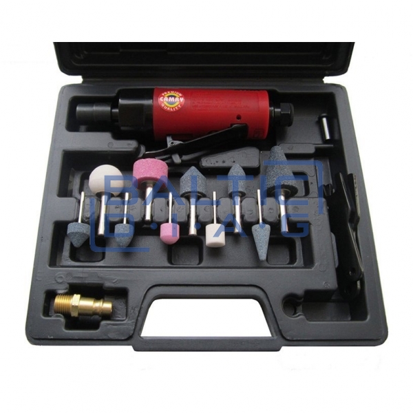 Pneumatic sander 1/4 "and bit set