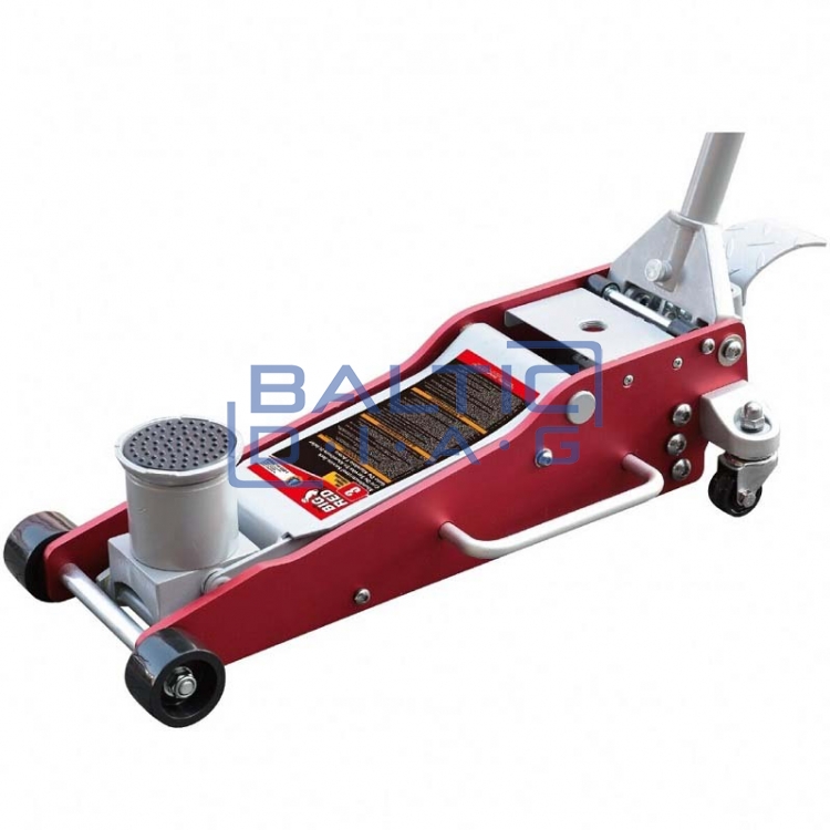 Low profile jack with wheels 2.5t