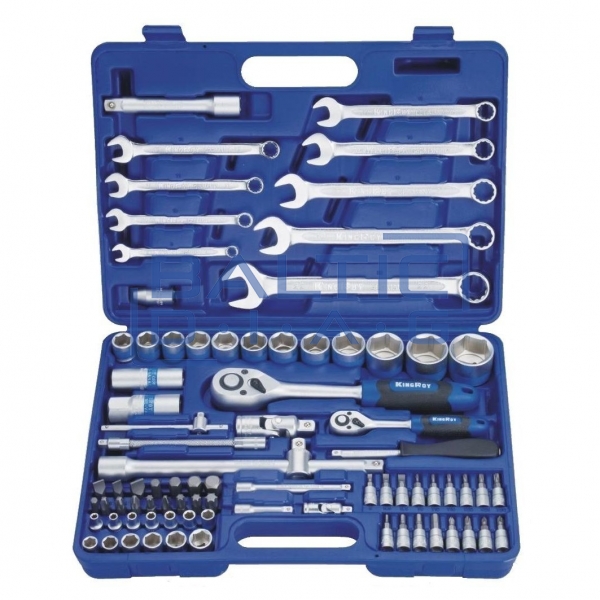 Set of heads and keys 1/4 "+ 1/2" 82pcs.