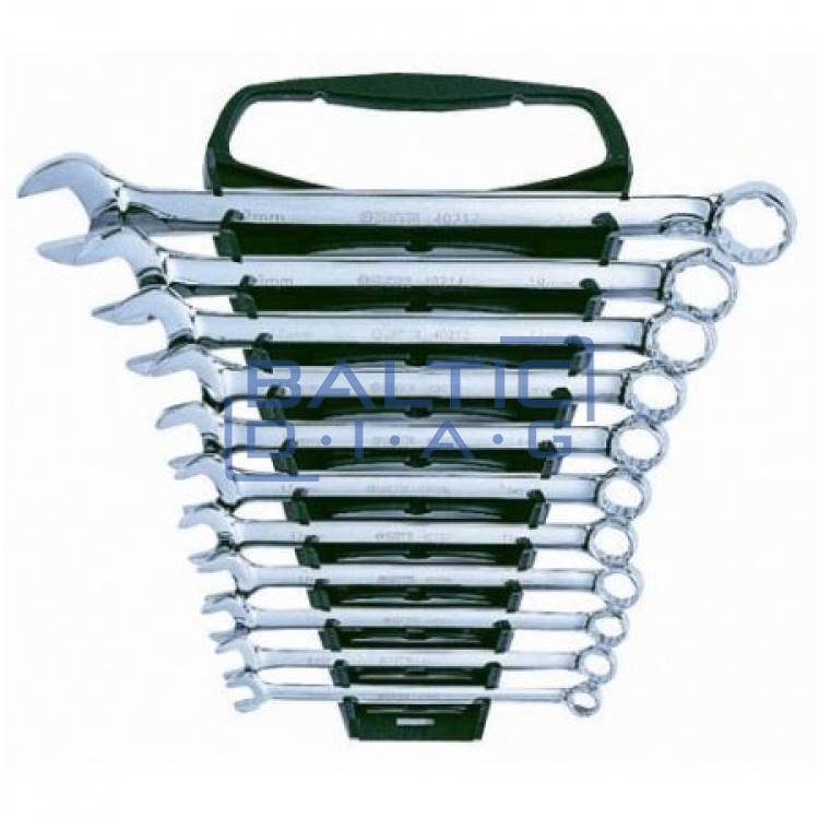 Combination wrench set 11 pcs.