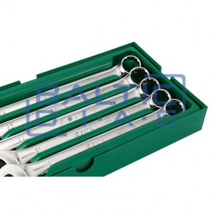 Tray with combination wrench set 8 pcs.