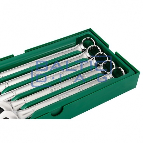 Tray with combination wrench set 8 pcs.
