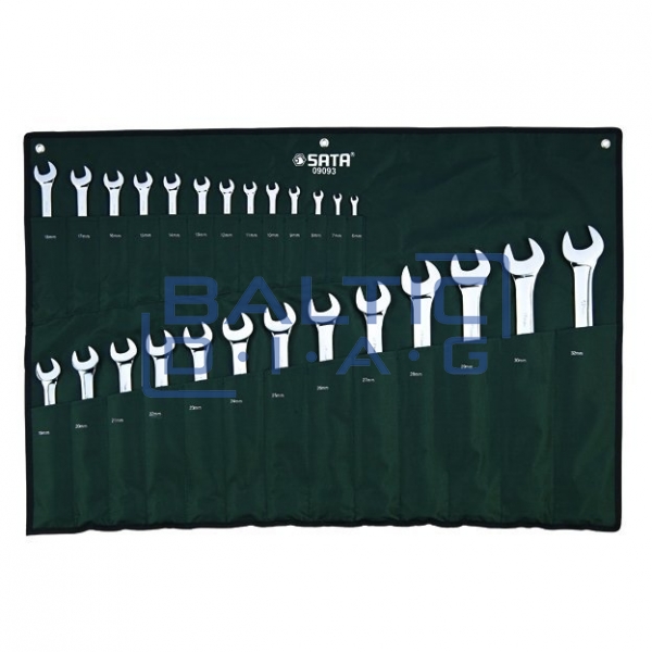 Combination wrench set 26 pcs.