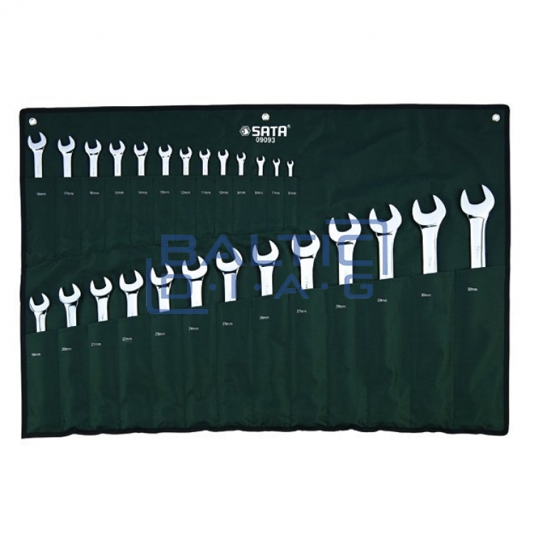Combination wrench set 26 pcs.