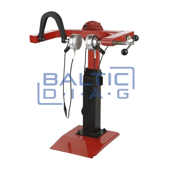 Vulcanizer for rotating tires
